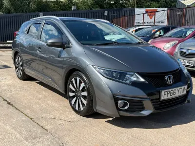 Used Honda Civic SR 120 HP (88 kW) 2016 Grey Estate