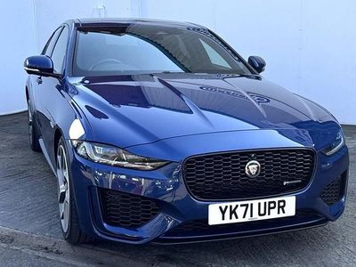 Used Jaguar XE R-Dynamic 250 HP (183 kW) 2021 Blue Sedan