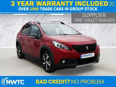 Used Peugeot 2008 GT-line 130 HP (95 kW) 2018 Red SUV