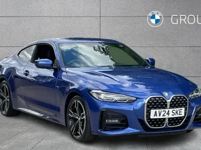 Used BMW 420 Coupé M Sport 181 HP (133 kW) 2024 Blue Coupe