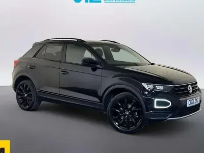 Used VW T-Roc Black Edition 150 HP (110 kW) 2021 Black SUV