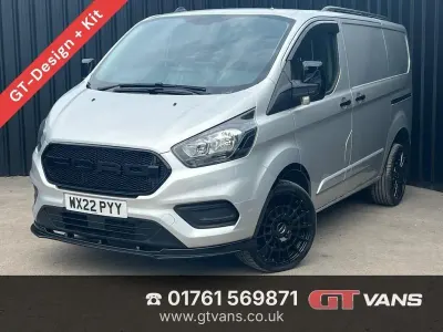 Used Ford Transit Custom 130 HP (95 kW) 2022 Silver Van