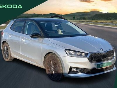 Used Skoda Fabia Colour Edition 85 HP (62 kW) 2024 Brilliant silver metallic black magic pearl effect Hatchback