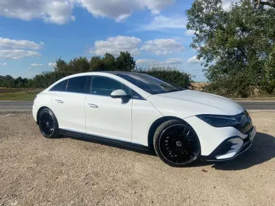 Used Mercedes EQE300 AMG Line Premium Plus 180 kW (245 HP) 2023 White Sedan