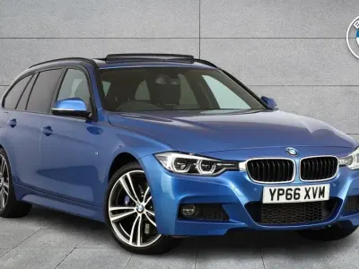 Used BMW 330 M Sport 254 HP (186 kW) 2016 Blue Estate