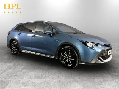 Used Toyota Corolla 122 HP (89 kW) 2021 Blue Estate