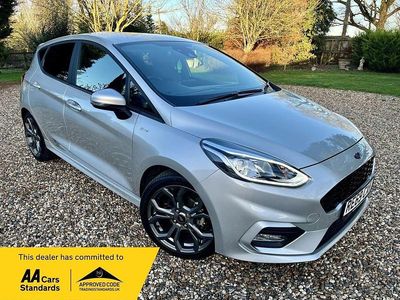 Used Ford Fiesta ST-Line X 100 HP (73 kW) 2020 Silver Hatchback