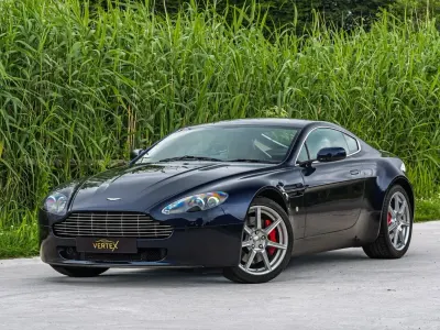 Used Aston Martin Vantage 380 HP (279 kW) 2008 Blue Coupe