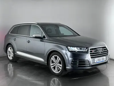 Usado Audi SQ7 S-Line 435 HP (319 kW) 2016 Cinzento SUV