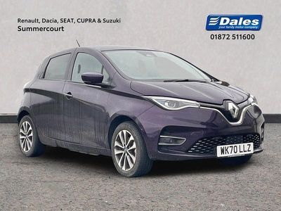 Used Renault Zoe GT-Line 100 kW (136 HP) 2020 Mauve/purple Hatchback