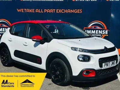 Used Citroën C3 Feel 2017 White Hatchback