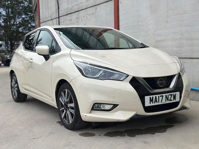 Used Nissan Micra N-Connecta 2017 White Hatchback