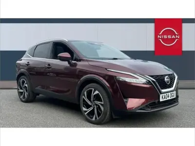 Used Nissan Qashqai Tekna+ 158 HP (116 kW) 2022 Red SUV