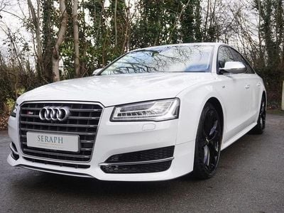 Used Audi S8 Comfort 2015 White Sedan