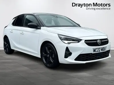 Used Vauxhall Corsa GS Line 130 HP (95 kW) 2022 White Hatchback