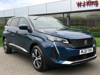 Used Peugeot 5008 GTi 130 HP (95 kW) 2021 Blue SUV