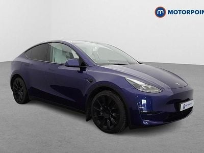 Blue Used 2022 Tesla Model Y Long Range AWD SUV | £23,349 (Fair price)