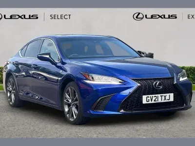 Used Lexus ES300H Sport Line 218 HP (160 kW) 2021 Blue Sedan