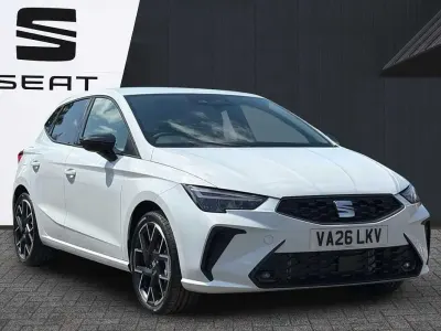 New Seat Ibiza FR Sport 2026 White Hatchback