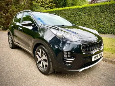 Używany Kia Sportage GT-Line 174 KM (127 kW) 2016 Czarny SUV