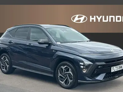 Used Hyundai Kona N Line 120 HP (88 kW) 2023 Blue SUV