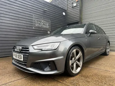 Used Audi A4 Black Edition 190 HP (139 kW) 2019 Grey Estate
