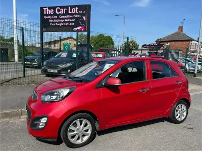 Second-hand Kia Picanto 85 CP (62 kW) 2011 Roșu Hatchback