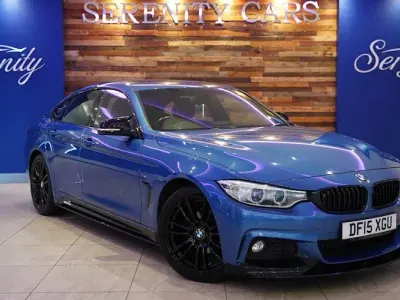Used BMW 418 M Sport 143 HP (105 kW) 2015 Blue Coupe