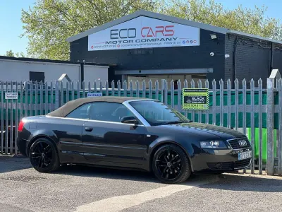 Begagnad Audi A4 Cabriolet 2003 Svart Cab