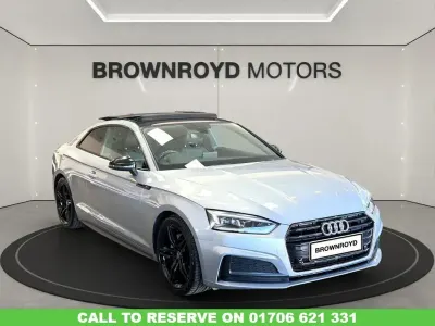 Used Audi A5 S-Line 190 HP (139 kW) 2017 Silver Coupe