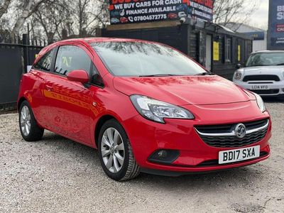 Used Vauxhall Corsa 90 HP (66 kW) 2017 Red Hatchback