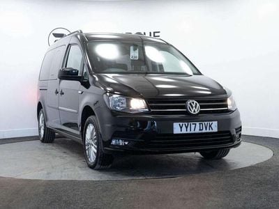Used VW Caddy Maxi Life S 102 HP (75 kW) 2017 Black MPV