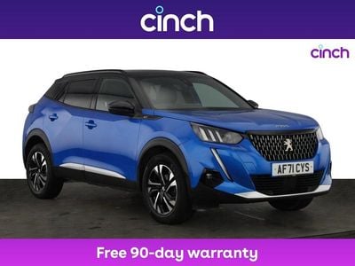 Blue Used 2021 Peugeot 2008 GTi SUV | £15,049 (Fair price)