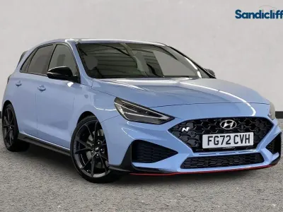 Used Hyundai i30 280 HP (205 kW) 2022 Blue Hatchback