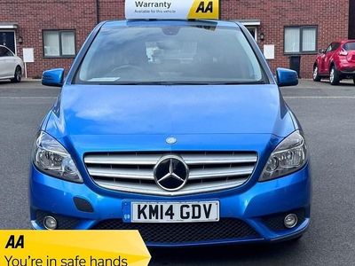 Begagnad Mercedes B180 SE 109 HK (80 kW) 2014 Blå Minibuss