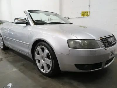 Used Audi A4 Cabriolet 2004 Silver Cabriolet
