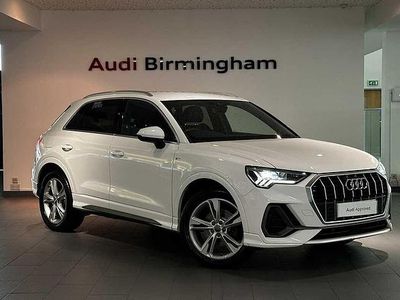 White Used 2019 Audi Q3 S-Line SUV | £20,961 (A bit pricey)