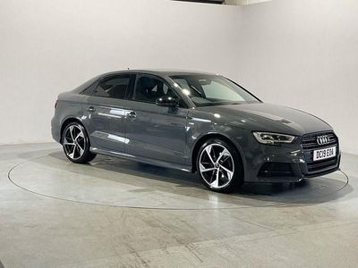 Used Audi A3 Black Edition 150 HP (110 kW) 2019 Grey Sedan