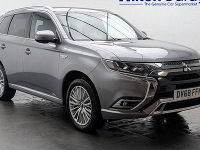 Grey Used 2018 Mitsubishi Outlander P-HEV Estate | £14,650 (Fair price)