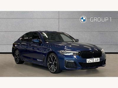 Blue Used 2022 BMW 520 M Sport Sedan | £29,495 (A bit pricey)