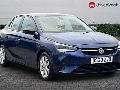Used Vauxhall Corsa 75 HP (55 kW) 2020 Blue Hatchback