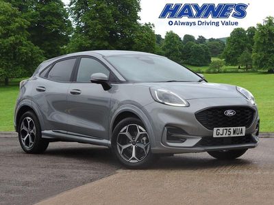 Begagnad Ford Puma ST-Line 2025 Silver Halvkombi