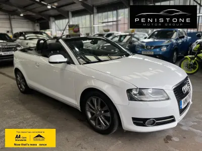 Used Audi A3 Cabriolet Sport 2011 White Cabriolet