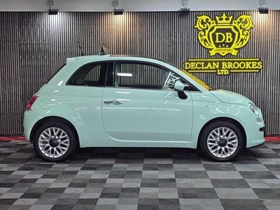 Usado Fiat 500 Lounge 69 HP (50 kW) 2014 Verde Citadino