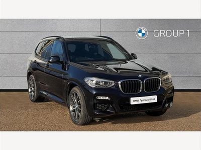 Used BMW X3 M Sport 181 HP (133 kW) 2019 Black SUV