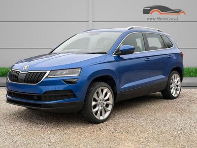 Used Skoda Karoq SE L 2020 Blue SUV