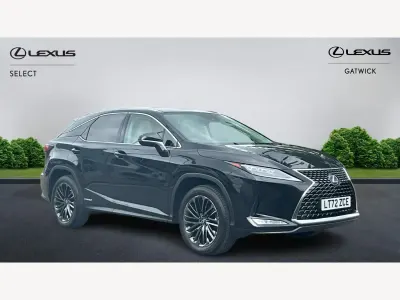 Used Lexus RX450h 2022 Black SUV