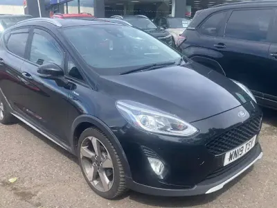 Used Ford Fiesta Active 125 HP (91 kW) 2019 Black Hatchback