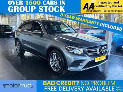 Used Mercedes GLC220 AMG line 170 HP (125 kW) 2018 Grey SUV