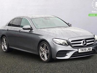 Used Mercedes E220 AMG line 194 HP (142 kW) 2019 Grey Sedan